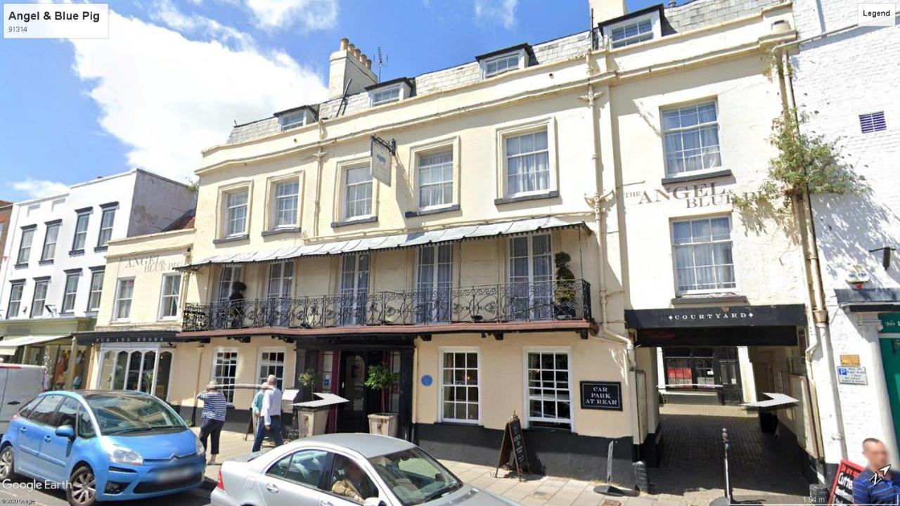 The Angel & Blue Pig Hotel Lymington Bagian luar foto